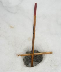 Самостоятельное изготовление "креста" для зимней ловли