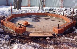 Как построить кирпичную беседку Как построить кирпичную беседку