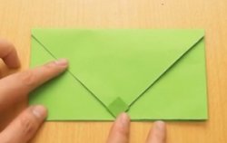 Как сделать бумажный конверт 